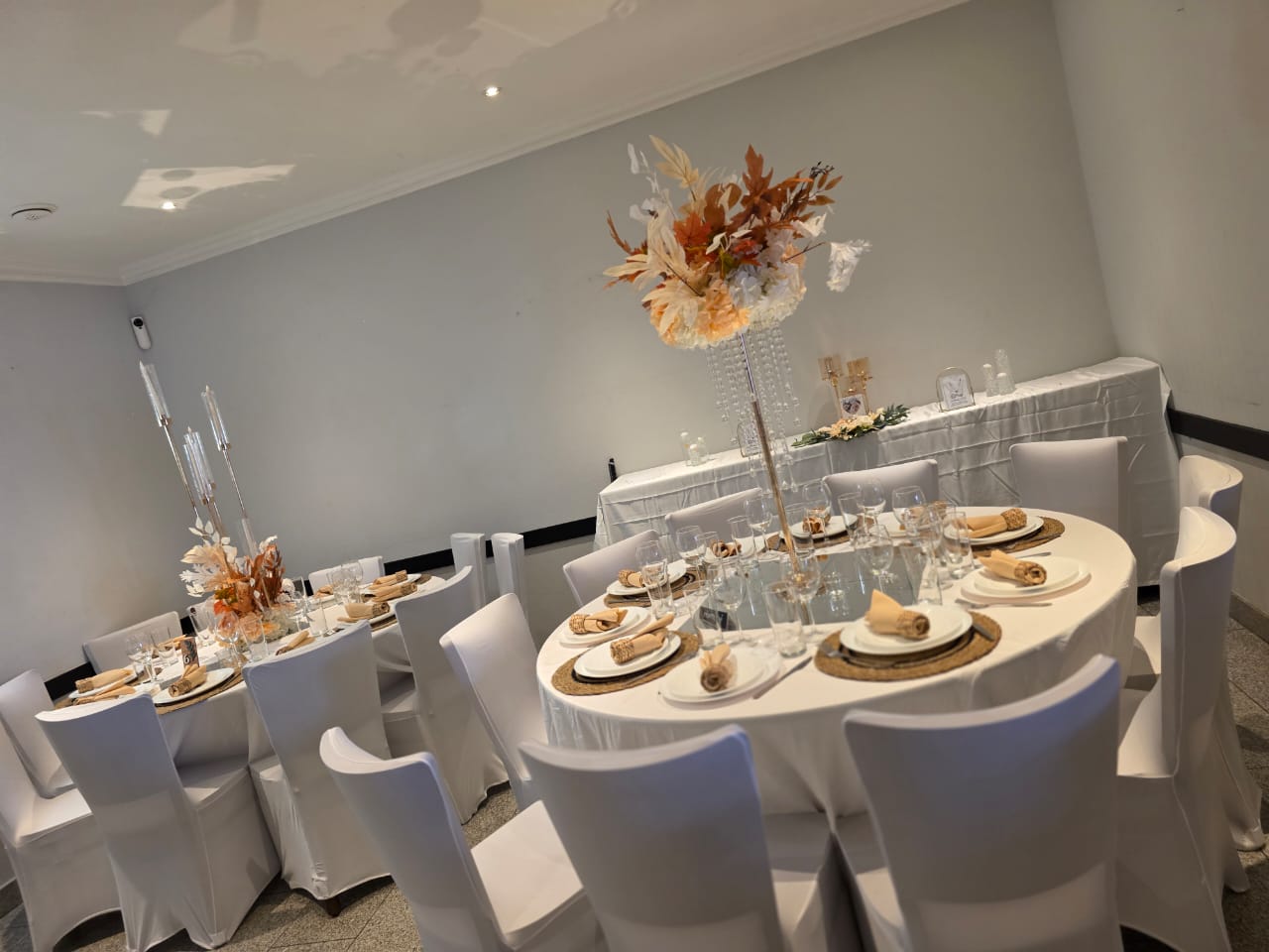 Décoration élégante salle