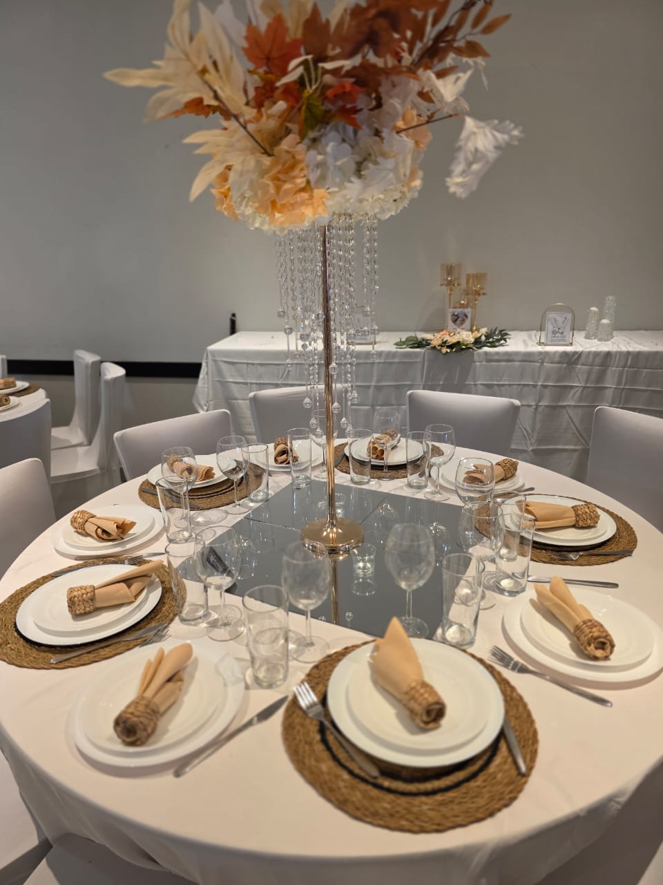 Décoration de table élégante